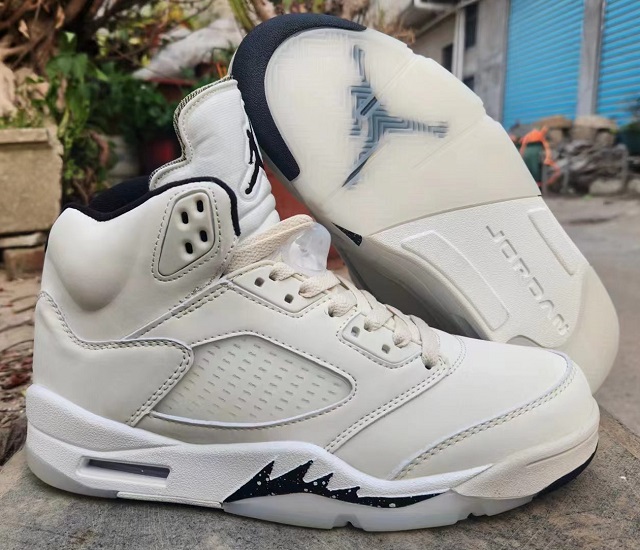 Air Jordan 5 Retro 2024 V Sail [Cheap Jordans Shoes 5 40]